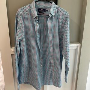 Mens vineyard vines slim fit whale shirt